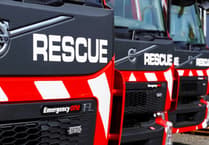 Firefighters battle Gilwern barn blaze late into the night