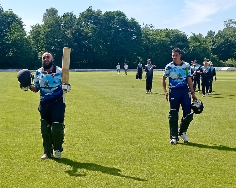 Mujeid Ilyas scored 55. File photo: Abergavenny CC