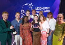 Cancer care specialists in Gwent celebrating top awards for their work