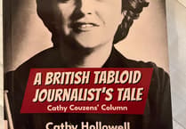 Cathy back at home in Crickhowell for book talk