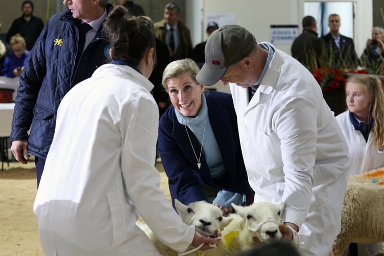 HRH The Duchess of Edinburgh at the 2018 Royal Welsh Winter Fair