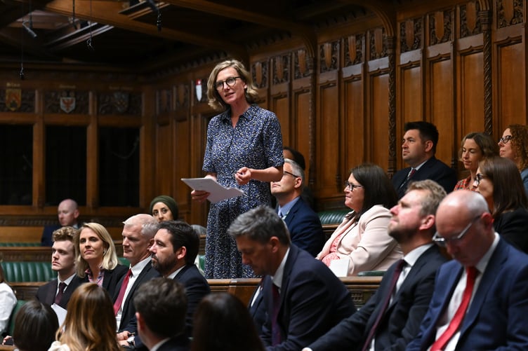 Catherine Fookes MP for Monmouthshire Speaking In Parliament