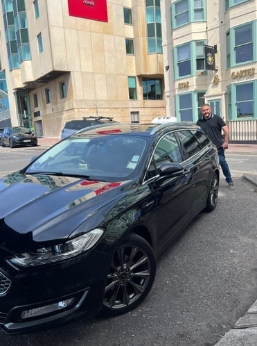Crickhowell Taxis made a long-distance journey to Brighton to collect a customer