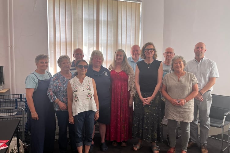 Catherine Fookes MP at the Forge Road Meeting