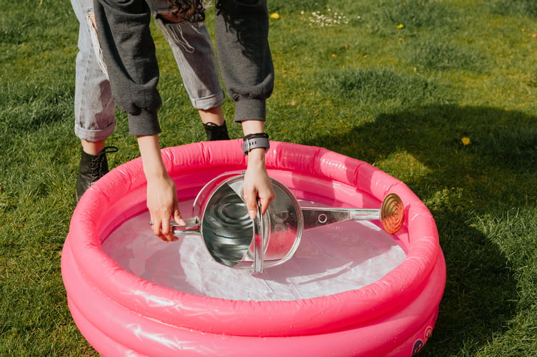Simple steps such as using leftover paddling pool water on plants can help reduce pressure on supplies