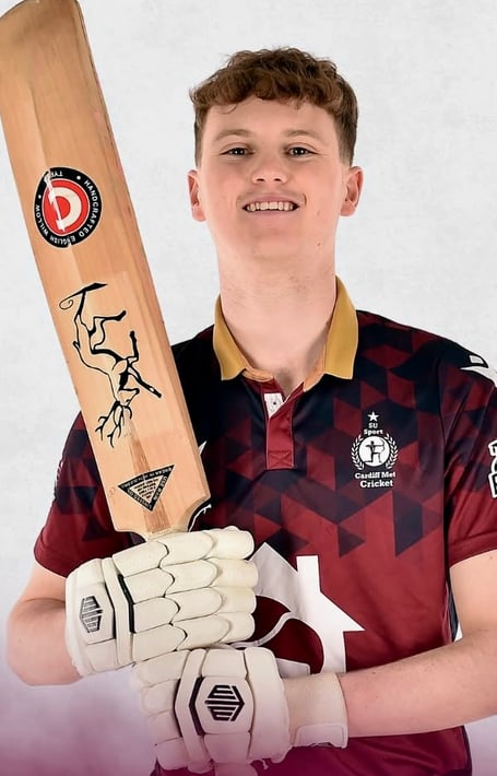 Iwan Jones fired a ton for Usk