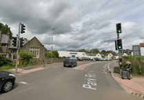 Main road through Abergavenny closed
