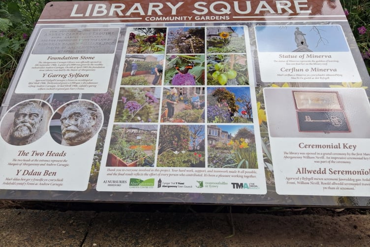 Library Plaque