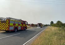 Police shut mountain roads around Blaenavon as wildfire effort continues