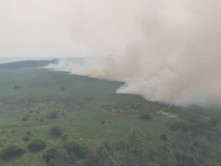 Drone footage reveals true extent of Blaenavon wildfire