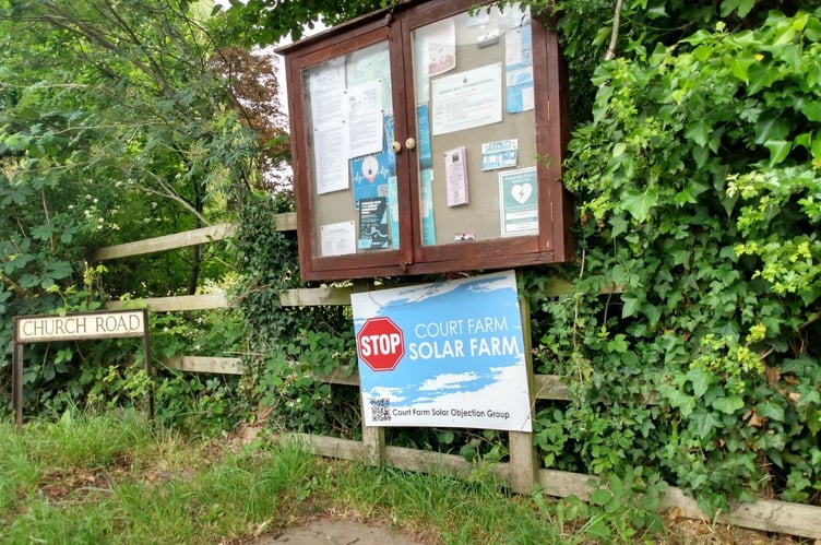 Court farm solar farm