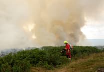 This is where smoke from the Blaenavon wildfire is likely to travel this afternoon