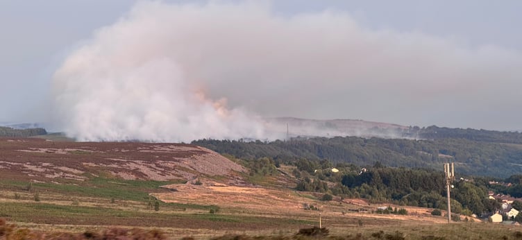 Blaenavon wildfire