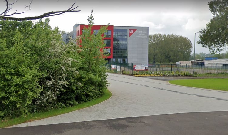 The Coleg Gwent campus in Torfaen