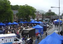 The free food festival less than 20 minutes from Abergavenny