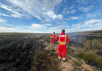 Fire reignites as crews race to the scene a day after they were stood down