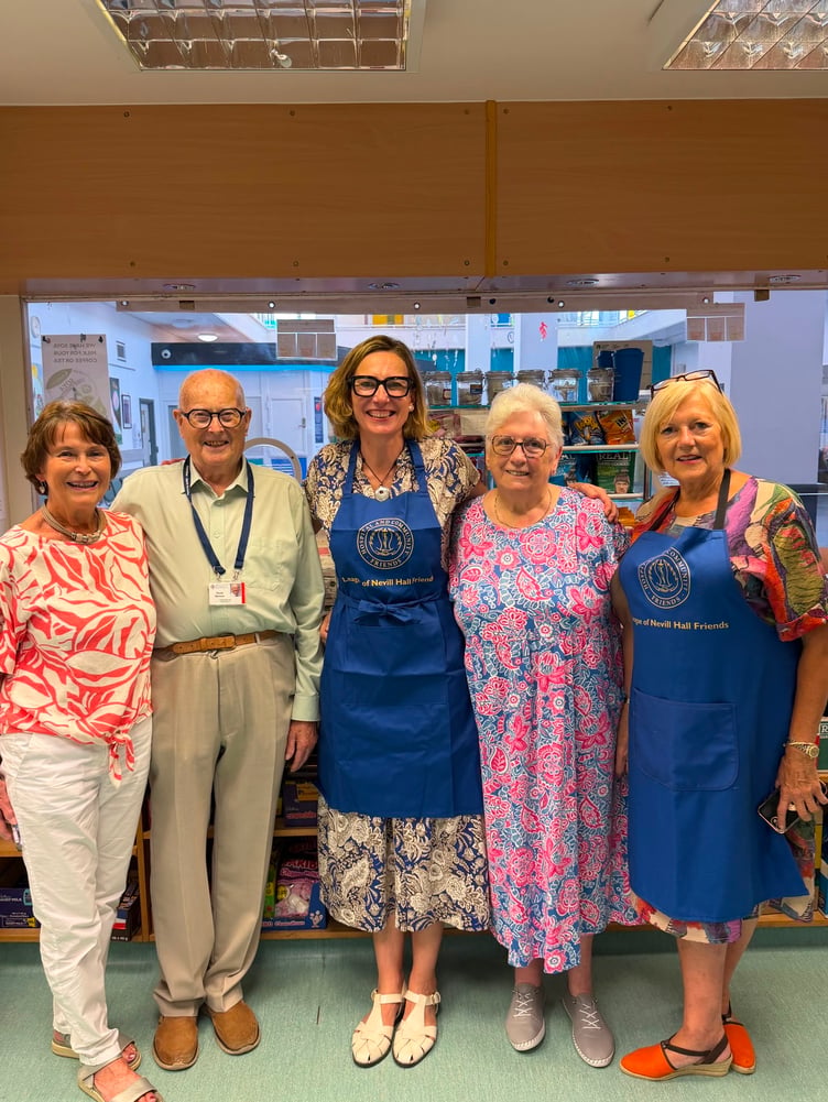 Catherine Fookes MP with NH League of Friends