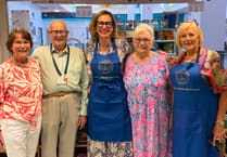 Nevill Hall welcomes MP to work a shift serving coffee to staff and patients
