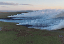 Llangynidr Reservoir fire affects Forest of Dean