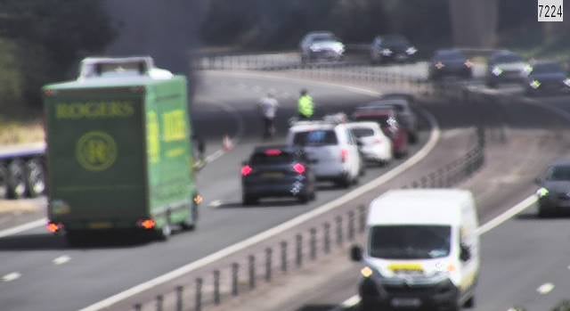 Vehicle fire Raglan 2
