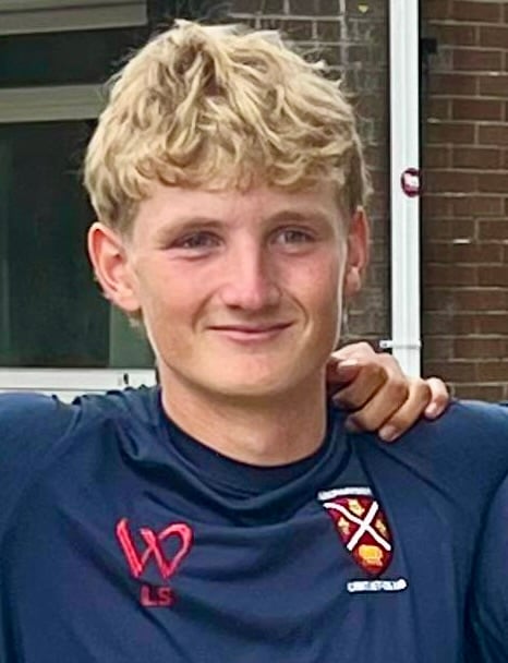 Lloyd Sharp hit his maiden Premier One half century