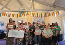 Group from Abergavenny donates hundreds to cancer charity after sponsored walk