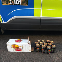 Youths caught drinking in Bailey park