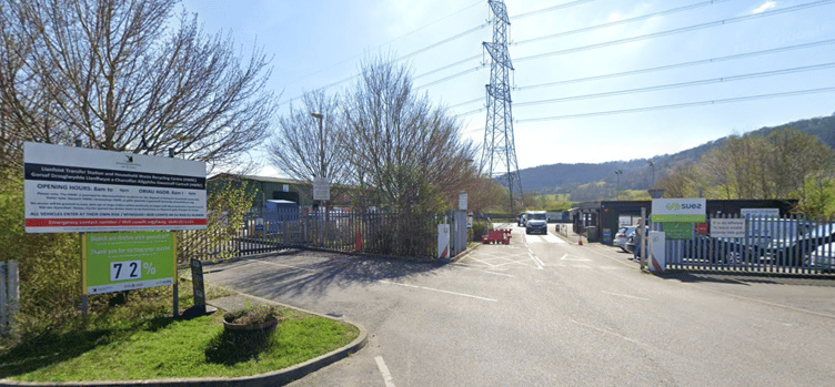 Llanfoist recycling centre