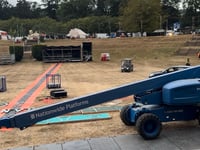

Go behind the scenes at this year’s Green Man!