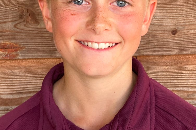 Ted Jackson, 12, fired 83 on his debut for Abergavenny CC 2nds