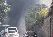 A40 reopens following Crickhowell vehicle fire