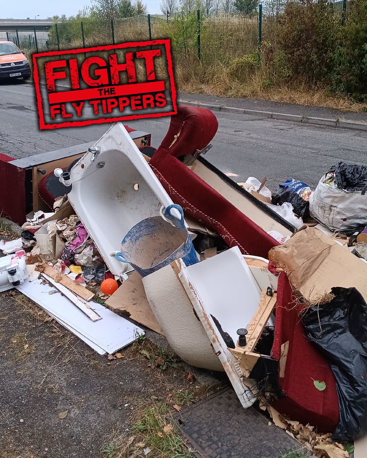 Brynmawr fly-tipping
