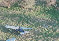 Glider tug plane piloted by 81-year-old crashed after taking off in crosswind