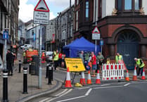Brynmawr Town Centre gets makeover thanks to help from volunteers and local community