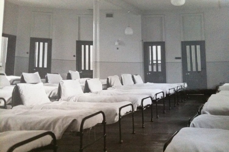 A communal ward at Pen-y-Fal