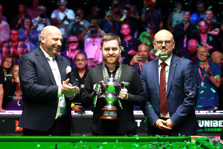 Jak Jones stunned hot favourite Mark Selby to take the British Open. Photo: World Snooker Tour