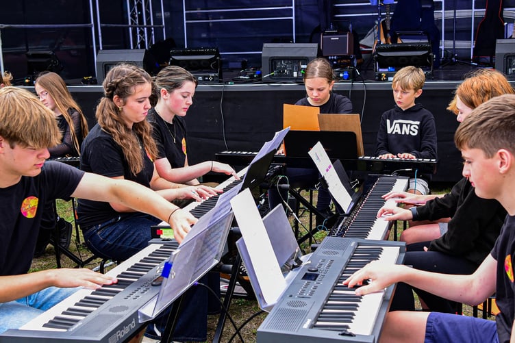 Piano orchestra Gilfest