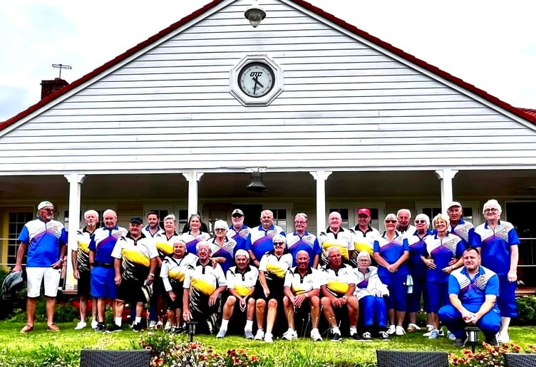 Abergavenny Bowls Club played Sun on their tour of Jersey