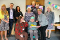 Ukrainian refugee celebrates 100th birthday