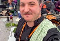 Local chef's triumphant 'homecoming' at the Abergavenny Food Festival