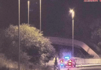 Heads of the Valleys road gridlocked due to fire between Brynmawr and Abergavenny
