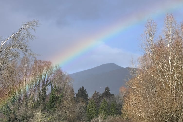 A rainbow