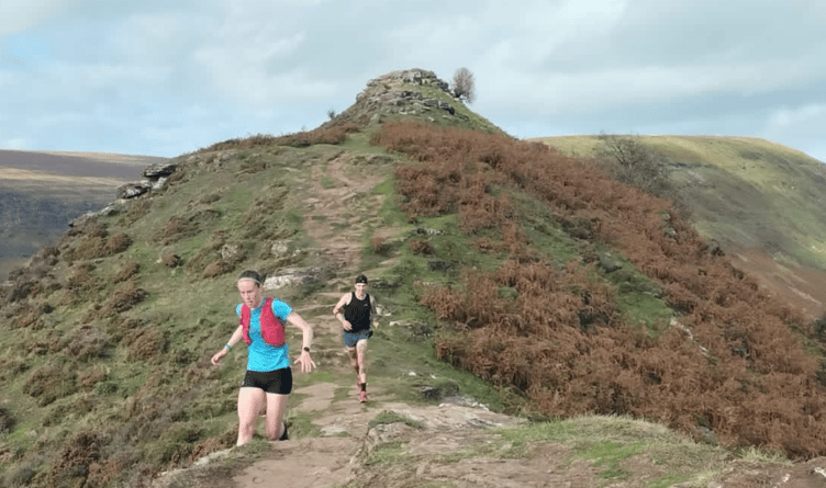 Runners took on the Cat's Back ridge at the weekend
