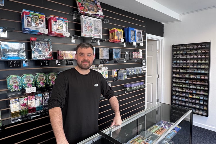 Pokemon shop in Abergavenny