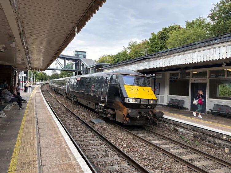 Train at Abergavenny