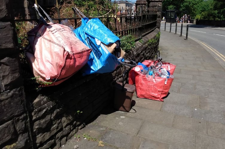 recycling bags