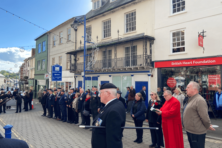 Abergavenny poppy appeal launch