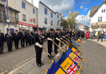 Town pauses as parade marks the beginning of this year's Gwent Poppy Appeal