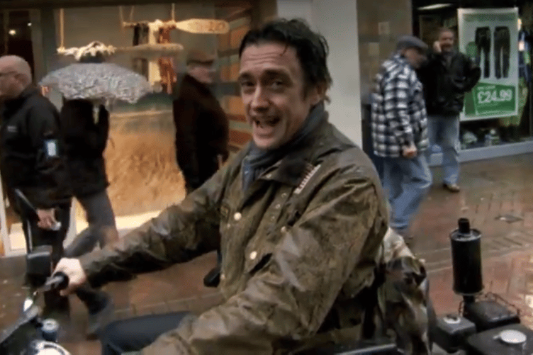 Richard Hammond in Abergavenny