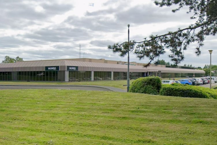 Empty business park unit